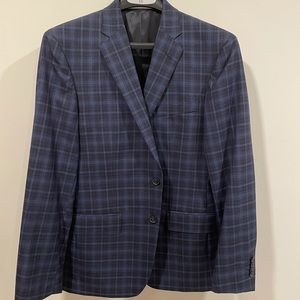 Joseph Abboud navy check sport coat